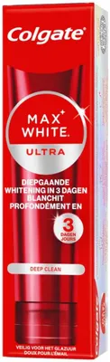 Image de Dentifrice Colgate Max White Ultra Deep Clean (75 ml)