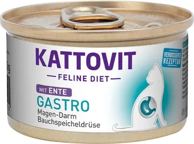 Produktbild von Kattovit Gastro Ente, Adult, jede Rasse, Ente, 85 g
