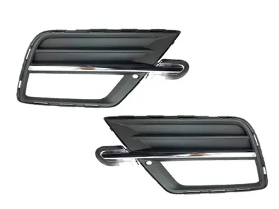 Produktbild von Nebelscheinwerfergitter Lüftungsgitter NSW Gitter Chrom passend für Caddy IV 4