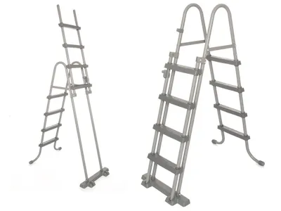 Obrázek produktu pro Bestway 58331, Žebřík, Modrá, Bílá, Kov, Plast, 1220 mm, 11,6 kg, 1 kusů