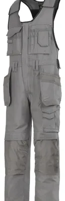 Produktbild von Snickers 0214 Kombihose Canvas+™ 1818 grau-grau 88