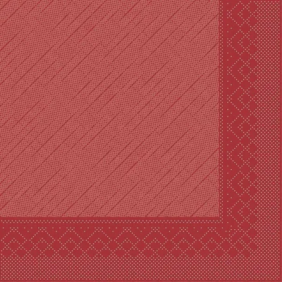 Produktbild von Tissue Deluxe Serviette Bordeaux, 40 x 40 cm, 50 Stück - Mank