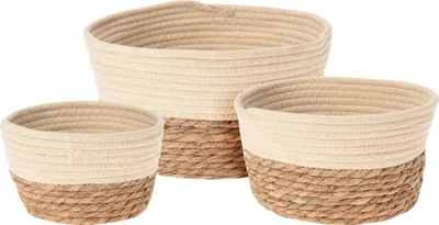 Obrázok produktu pre PROGARDEN Obal na kvetináč sada 3 ks pletený MARINA KO-MA1000420