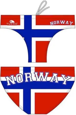 Produktbild von Turbo Norway Badeslip Rot L Herren Rot L