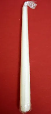 Produktbild von Stabkerze Spitzkerze Leuchterkerze Creme ca. 25cm