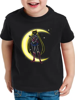 Produktbild von style3 Bunny Mondsichel Kinder T-Shirt sailor mondstein luna manga anime