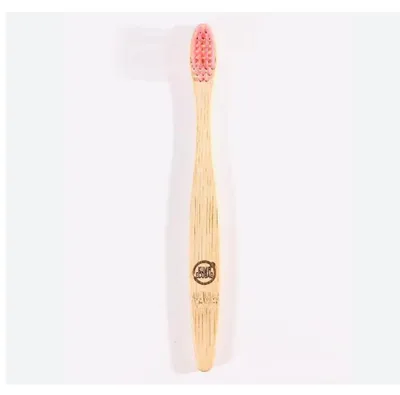 Imagen del producto de Cepillo de dientes para niños Lovyc, hecho de bambú, color rosa, 50 g