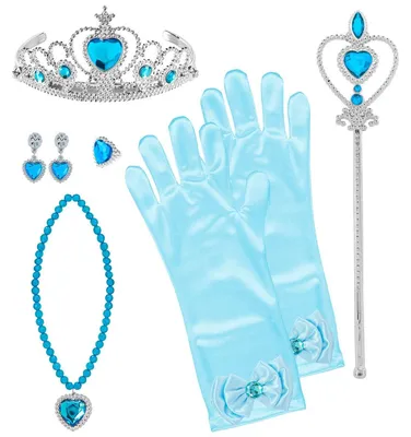 Produktbild von WIDMANN Accessoire Set Prinzessin hellblau