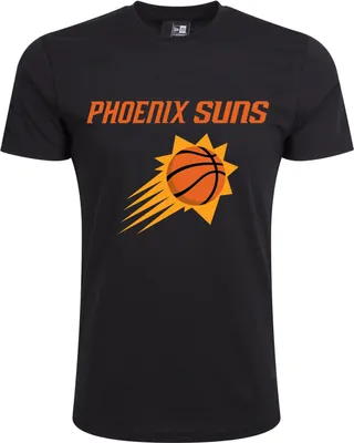 Produktbild von New Era Phoenix Suns NBA Team Logo Tee Black T T-Shirt Men M L XL XXL(L,Black)