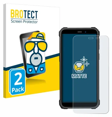 Produktbild von 2x BROTECT Schutzfolie für Oukitel WP32 Displayschutz Displayschutzfolie Folie Matt Entspiegelungsfolie