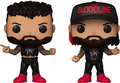 Produktbild von WWE - The Usos: Jey Uso & Jimmy Uso - Funko Pop! Vinyl Figur