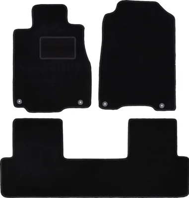 Immagine prodotto di Tappetini in velluto nero per: Honda CR-V IV SUV (2011-2018)