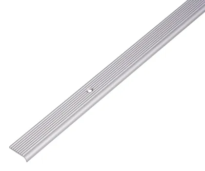 Produktbild von GAH-Alberts Treppenkanten-Schutzprofil, Aluminium, Silber, 1 Stück(e), Eloxierte Beschichtung, 2 m, 2,3 cm