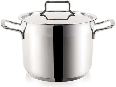 Produktbild von ORION Kochtopf Stahltopf mit Deckel 18/10 PREMIUM Induktion 6,5l