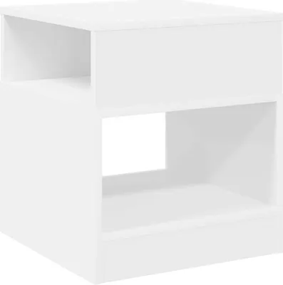 Obrázok produktu pre vidaXL Bočný stolík biely 40,5 x 40 x 45 cm materiál na báze dreva