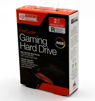 Immagine prodotto di Seagate FireCuda Gaming HDD 2TB, disco rigido esterno portatile, PC Gaming, USB 3.2, con 3 anni di servizio di assistenza, modello n.: STKL1000400