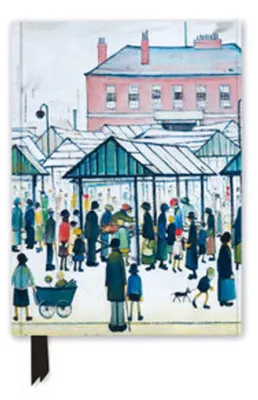 Zdjęcie produktu dla L.S. Lowry: Market Scene (Foiled Journal)
