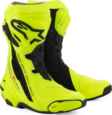 Produktbild von Alpinestars Supertech R Motorradstiefel, gelb/schwarz, 46