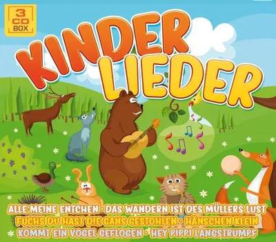 Produktbild von Kinderlieder 3er-CD