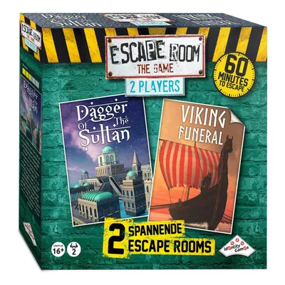 Produktbild von Identity Games ERTG 2 Players Daggers of the sultan/Viking Funeral, Brettspiel, Reisen/Abenteuer, 16 Jahr(e)