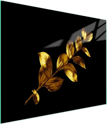 Immagine prodotto di Tagliere in vetro 52x30 oro