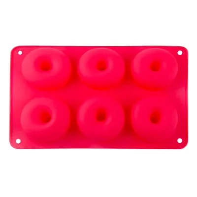Produktbild von Donutform aus Silikon - Rot