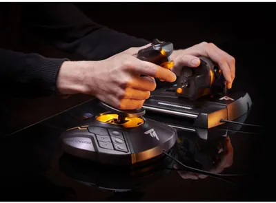 Zdjęcie produktu dla Thrustmaster T-16000M FCS Hotas, Joystick, PC, D-pad, Analogowa/Cyfrowa, Przewodowa, USB