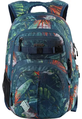 Produktbild von NITRO Freizeitrucksack Rucksack mit Laptopfach Daypacker Collection Chase Backpack 35L Tropical bunt