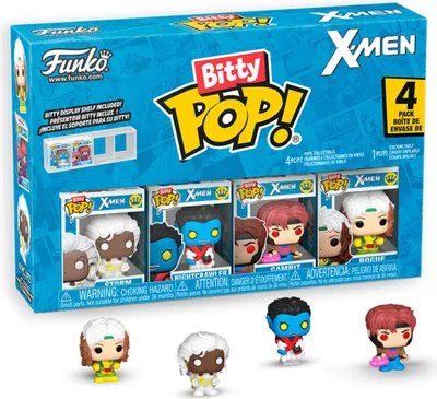 Obrázok produktu pre X-Men Bitty POP! vinylové figúrky 4-pack Gambit 2,5 cm
