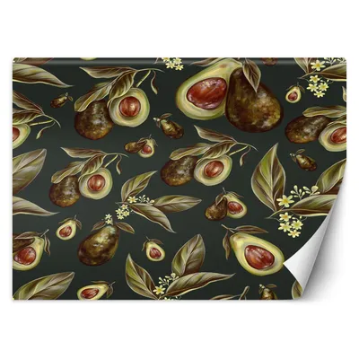 Produktbild von Avocado Früchte Obst FOTOTAPETE für KÜCHE 200x140 cm VLIES Tapete Wandtapete Wandbilder Wanddekoration Design Wohnzimmer Schlafzimmer Flur Büro T-7-TF-17982-200x140