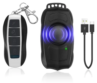 Produktbild von Fahrradalarm 120dB mit Fernbedienung USB Wasserdicht Anti-Diebstahl