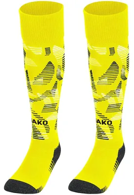 Obrázok produktu pre JAKO ponožky Sonic neónovo žlté/čierne/biele 5 (43-46)