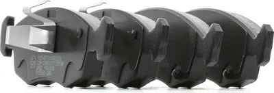 Produktbild von RIDEX 402B1075 Bremsbeläge Satz Vorne für FIAT 500 (312) Panda Schrägheck (312, 319) 500L (351, 352) für LANCIA YPSILON (843)