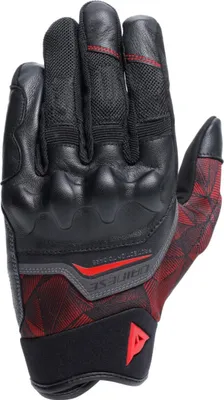 Obrázok produktu pre Rukavice Dainese Ermex pre motocykle, čierno-červené, veľkosť XS