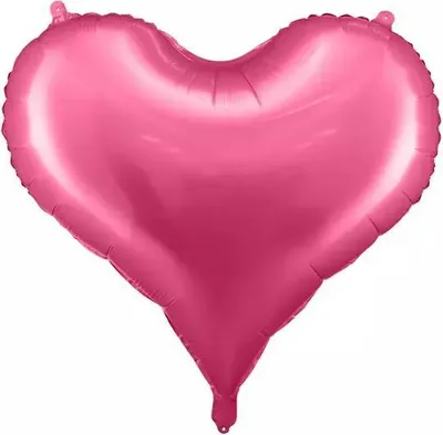 Produktbild von Folienballon Herz 75x64,5 cm rosa (Party - Luftballons)