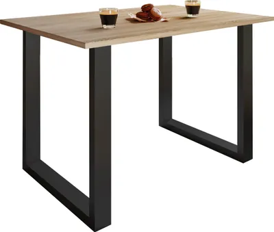 Produktbild von Holz Esstisch Küchentisch Xona X 140x80