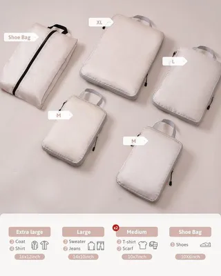 Produktbild von Reisezubehör-Organisator, Wasserfeste Reisebeutel, Reisezubehör-Box für Koffer, Koffer-Organisator für Reiseartikel