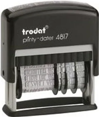 Immagine prodotto di trodat 80364 trodat Wortbandstempel Printy Dater 4817A, inglese