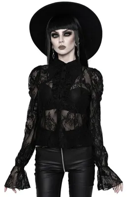 Produktbild von Killstar Gothic Bluse - Valentina XS