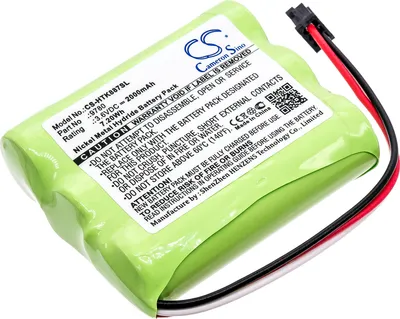 Produktbild von TECHTEK Akku Kompatibel mit [Hioki] 8870, 8870-20, LR8431-20, LR8431-30, LR8432, MR8870, MR8870-30 Ersetzt 9780