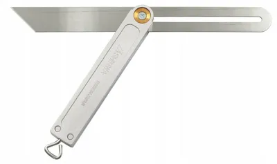 Produktbild von Shinwa Verstellbarer Winkelmesser 250x150mm Edelstahl/Aluminium