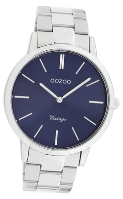Produktbild von Oozoo Vintage Series Damenuhr Quarzuhr Analog mit Edelstahlarmband silber D3UOC20020