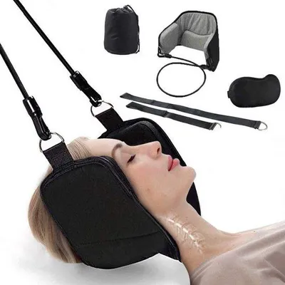Imagen del producto de Almohada para el cuello, diseñada para aliviar el dolor, portátil y con soporte