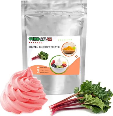 Image de Rhubarbe Yaourt glacé en poudre 1 kg