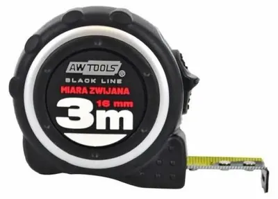 Image de AWTOOLS Mètre à ruban ABS TPR 3 m / 16 mm