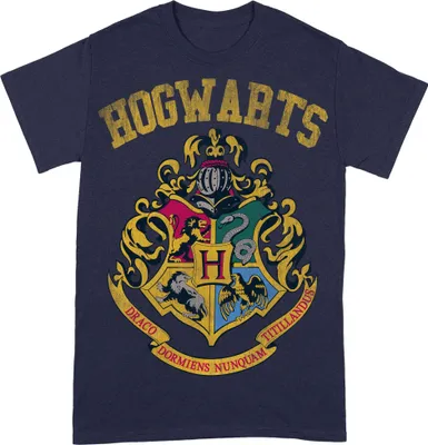 Immagine prodotto di Harry Potter - Maglietta da uomo/donna Unisex BI324 (L) (blu navy)
