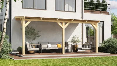 Produktbild von Terrassenüberdachung 672 Gr.2 B x T x H 275 x 541 x 208