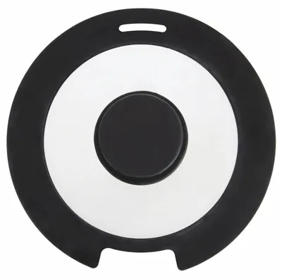 Immagine prodotto di Coperchio in vetro borosilicato da 17 cm con bordo in silicone