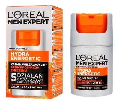 Obrázok produktu pre L´Oréal Paris Men Expert Hydra Energetic 24H Anti-Fatigue Moisturiser 50 ml