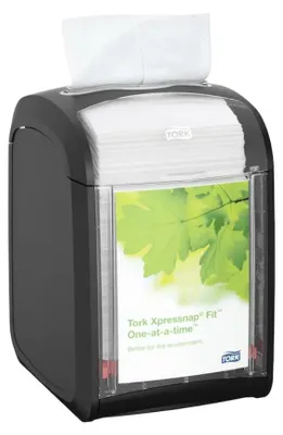 Produktbild von Tork Xpressnap Fit® 272900 Tischspender für Servietten | Karton (4 Packungen)